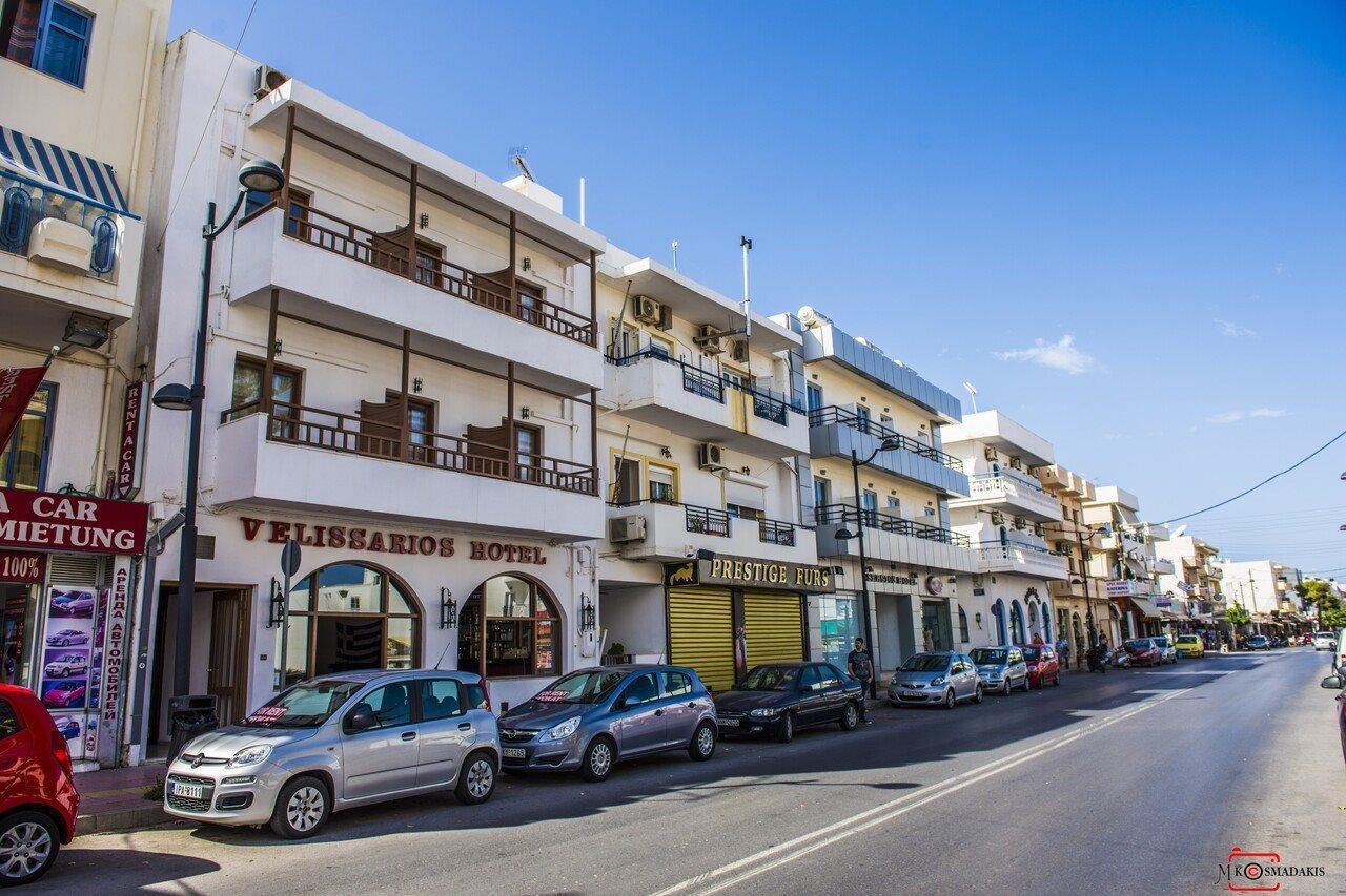 Hotel Velissarios Limenas Chersonisou Exterior foto